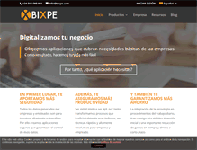 Tablet Screenshot of bixpe.com